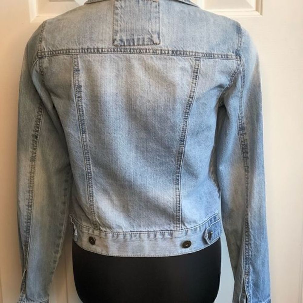 Mudd Distressed Jean Jacket - Picture 8 of 10